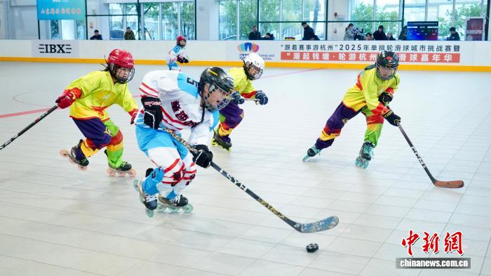 长三角轮滑球选手齐聚杭州，跨年对决点燃轮滑